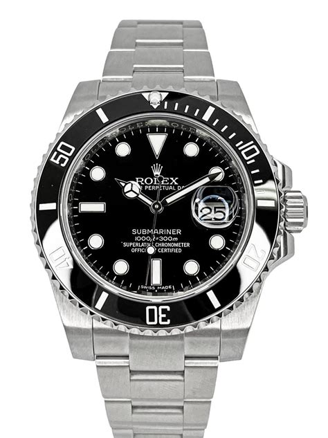 rolex submariner black 11660|rolex submariner 116610ln review.